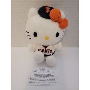 Hello Kitty San Francisco Giants 5 inch Plush - Item is Like New